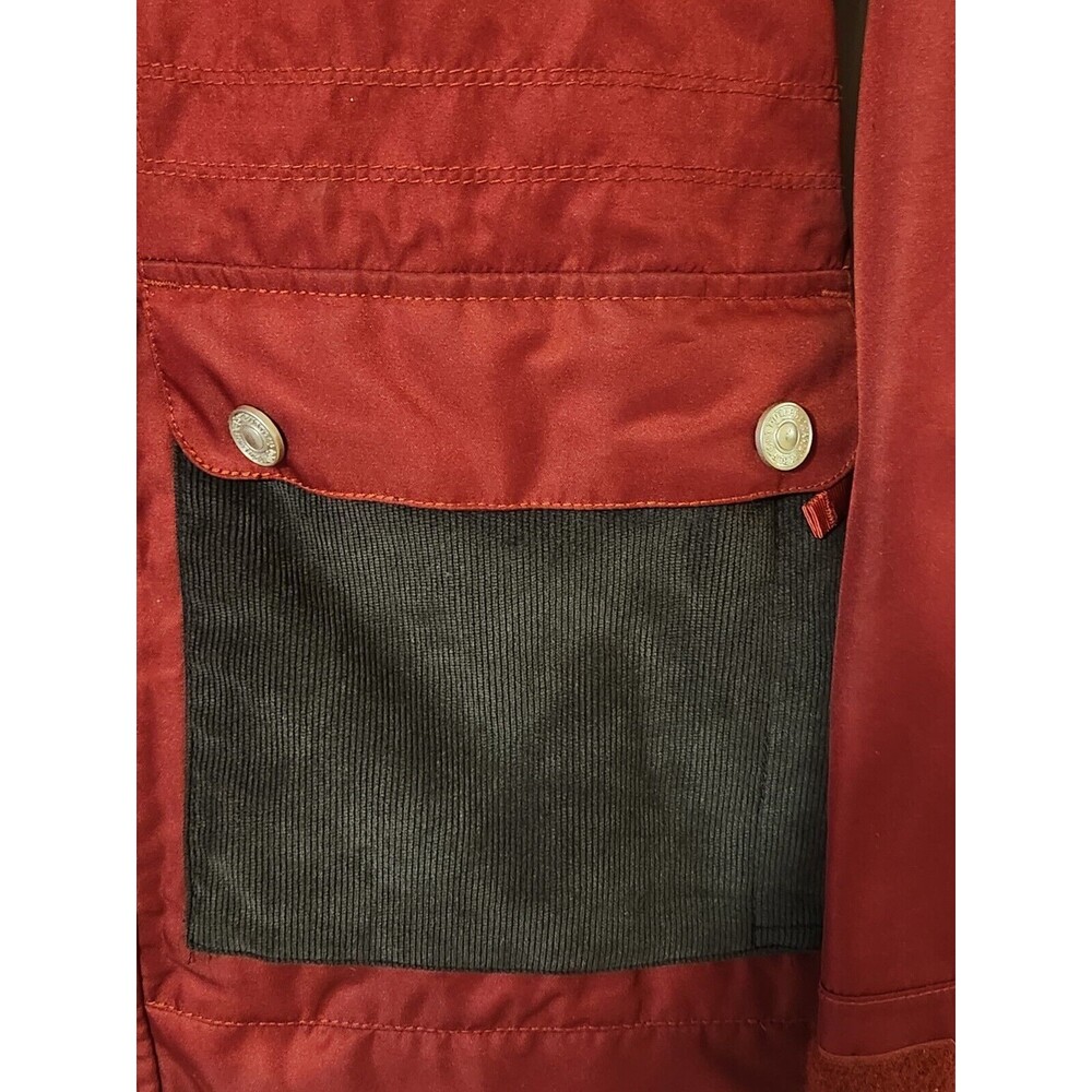 BURTON Women's Large ASTER Snow Biking Red Jacket - Picture 3 of 7
